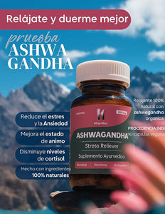 Ashwagandha Natural: Equilibra tu Estrés y Energía de Forma Saludable