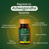 Ashwagandha Natural: Equilibra tu Estrés y Energía de Forma Saludable
